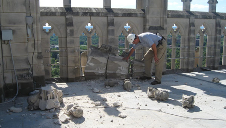 concrete block walls