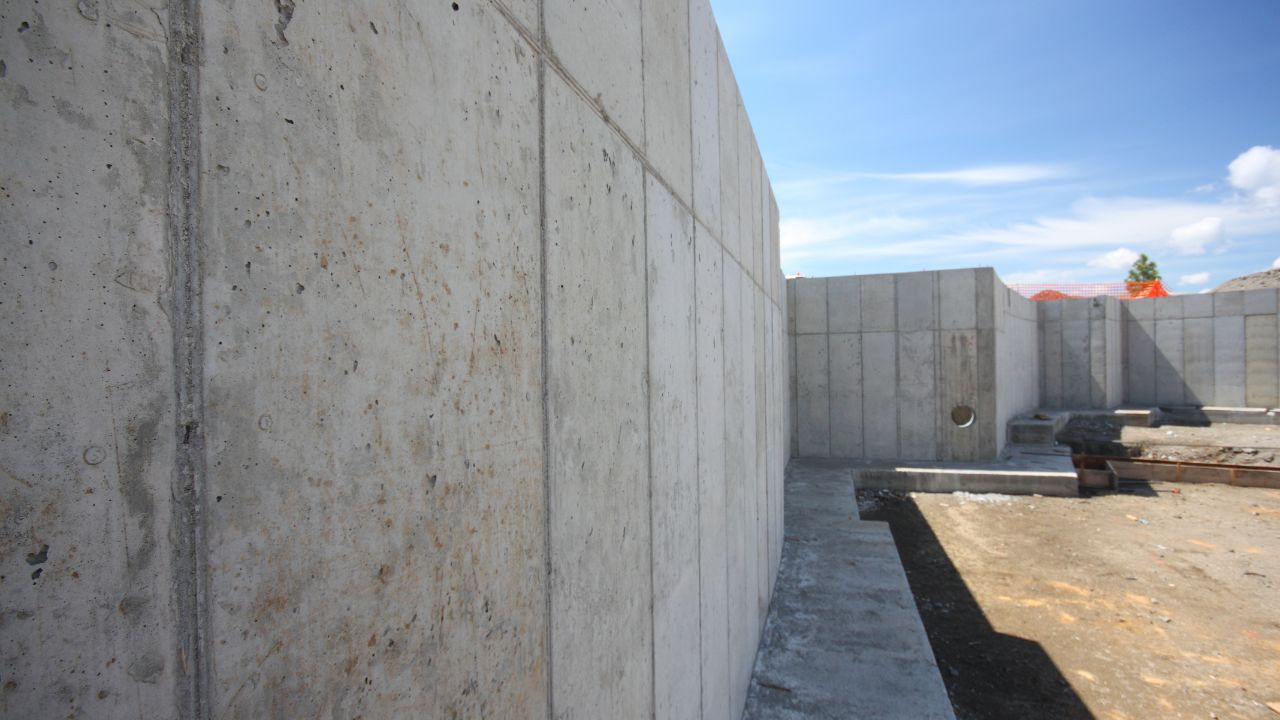 Concrete Retaining Walls